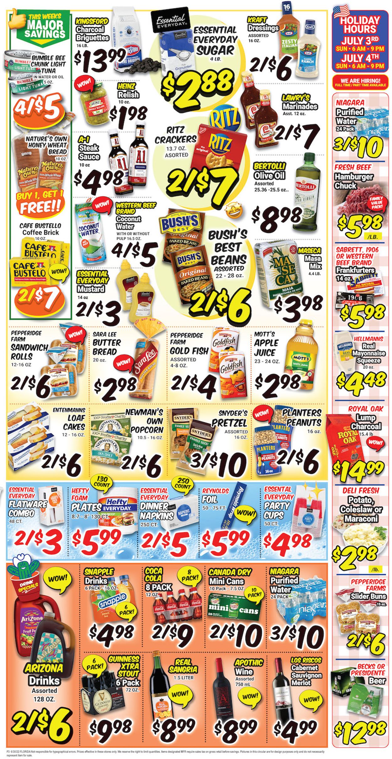 Western Beef - 4th of July Sale Weekly Ad Circular - valid 06/29-07/05/2022 (Page 4)