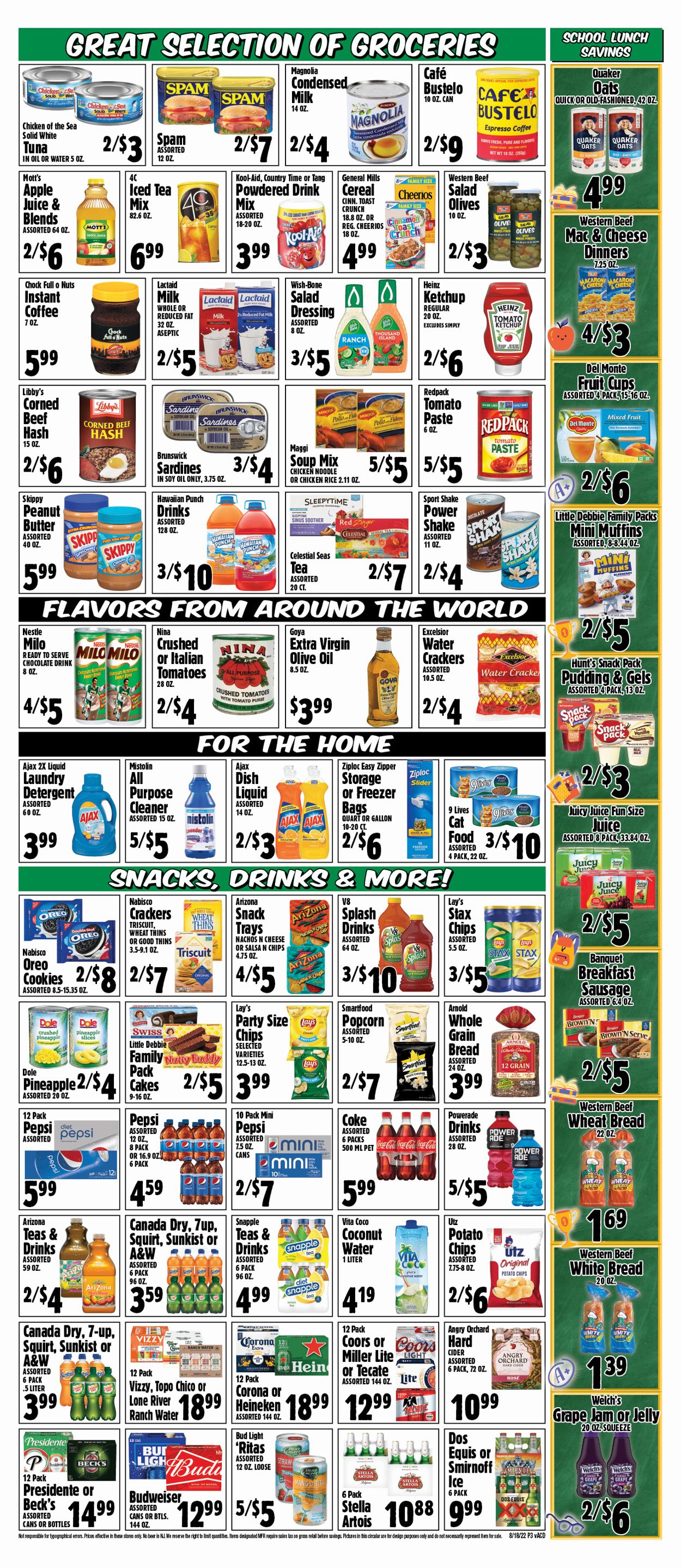 Western Beef Weekly Ad Circular - valid 08/18-08/24/2022 (Page 4)