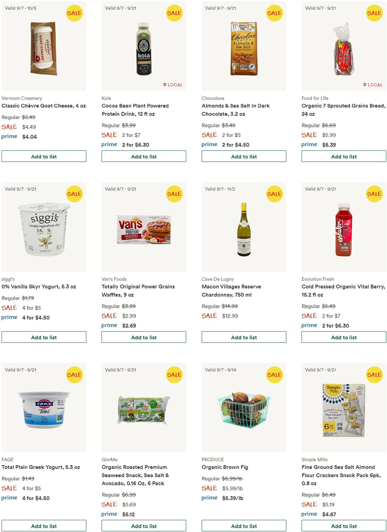 Whole Foods Weekly Ad Circular - valid 09/09-09/21/2022 (Page 10)