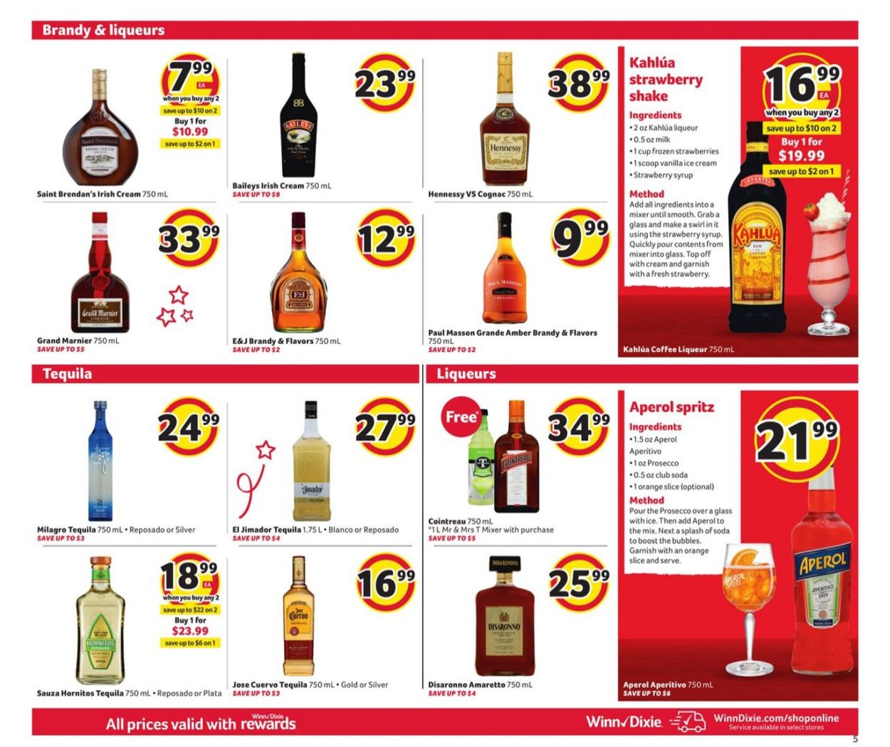 Winn Dixie Beer Wine & Spirits 2020 Weekly Ad Circular - valid 12/07-01/03/2021 (Page 5)