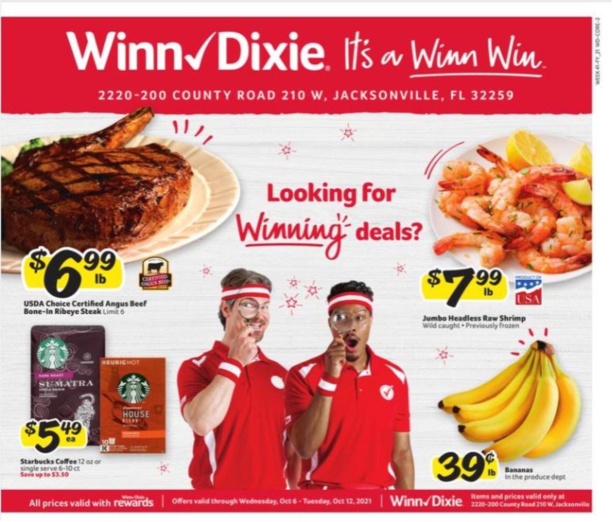 Winn Dixie Weekly Ad Circular - valid 10/06-10/12/2021