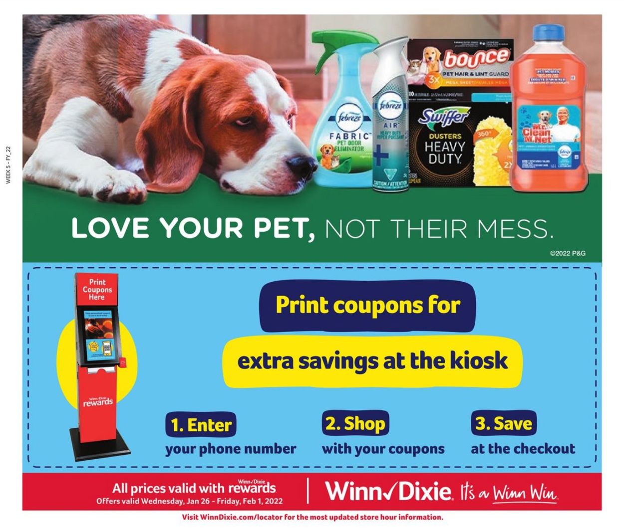 Winn Dixie Weekly Ad Circular - valid 01/26-02/01/2022 (Page 7)