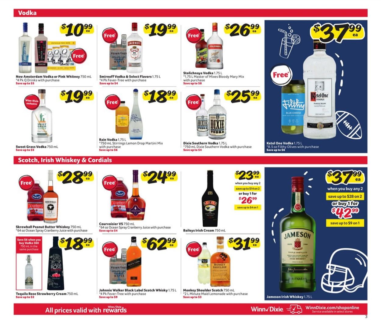 Winn Dixie Weekly Ad Circular - valid 01/31-02/27/2022 (Page 3)