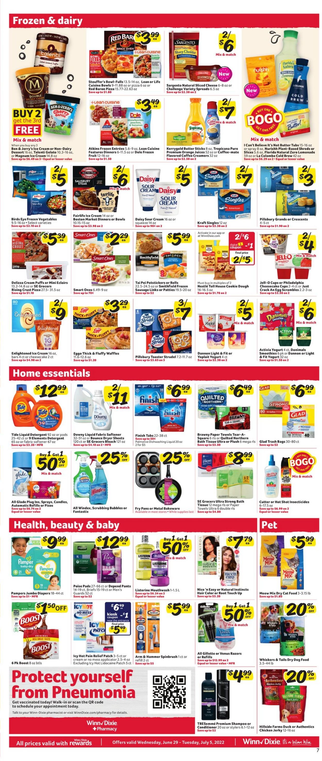 Winn Dixie - 4th of July Sale Weekly Ad Circular - valid 06/29-07/05/2022 (Page 10)