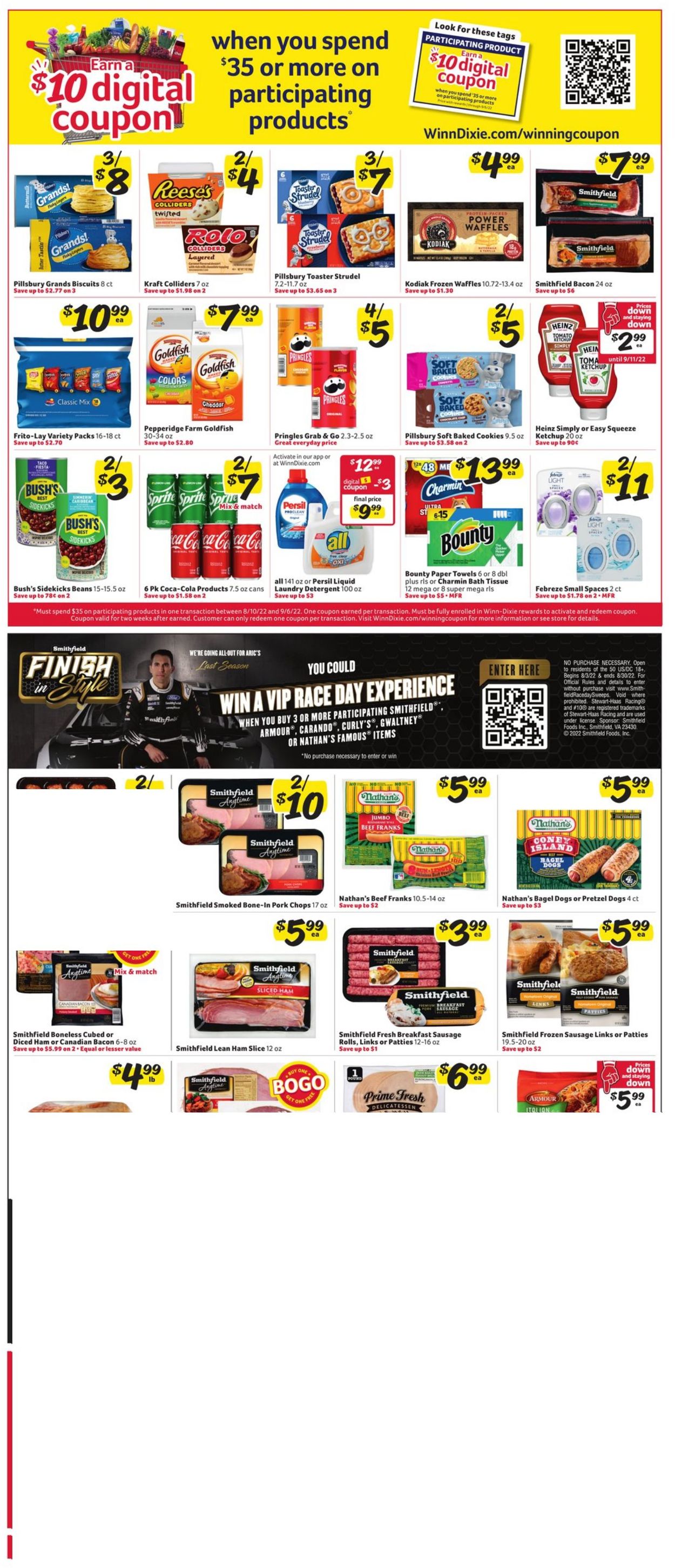 Winn Dixie Weekly Ad Circular - valid 08/17-08/23/2022 (Page 4)