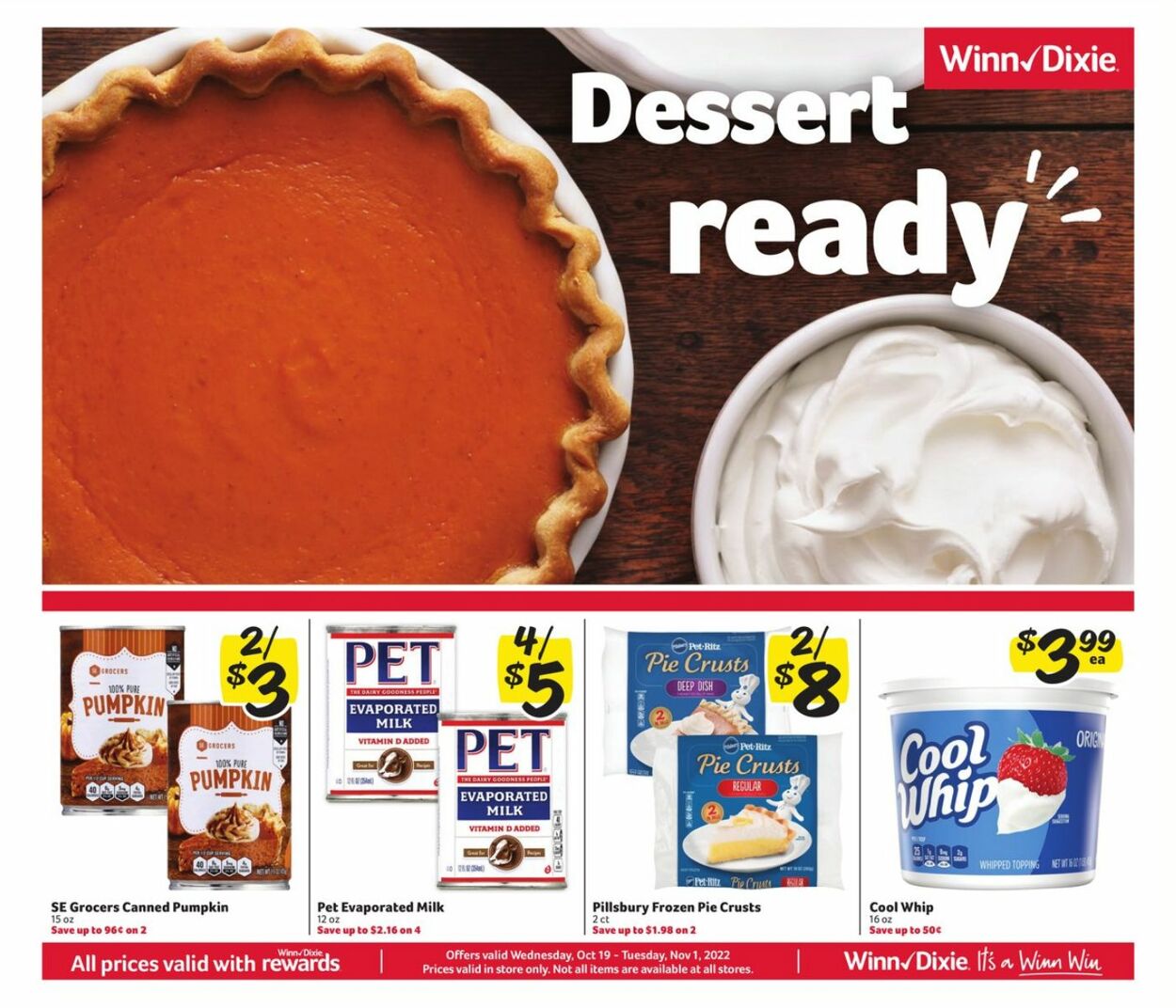 Winn Dixie Weekly Ad Circular - valid 10/19-11/01/2022 (Page 6)