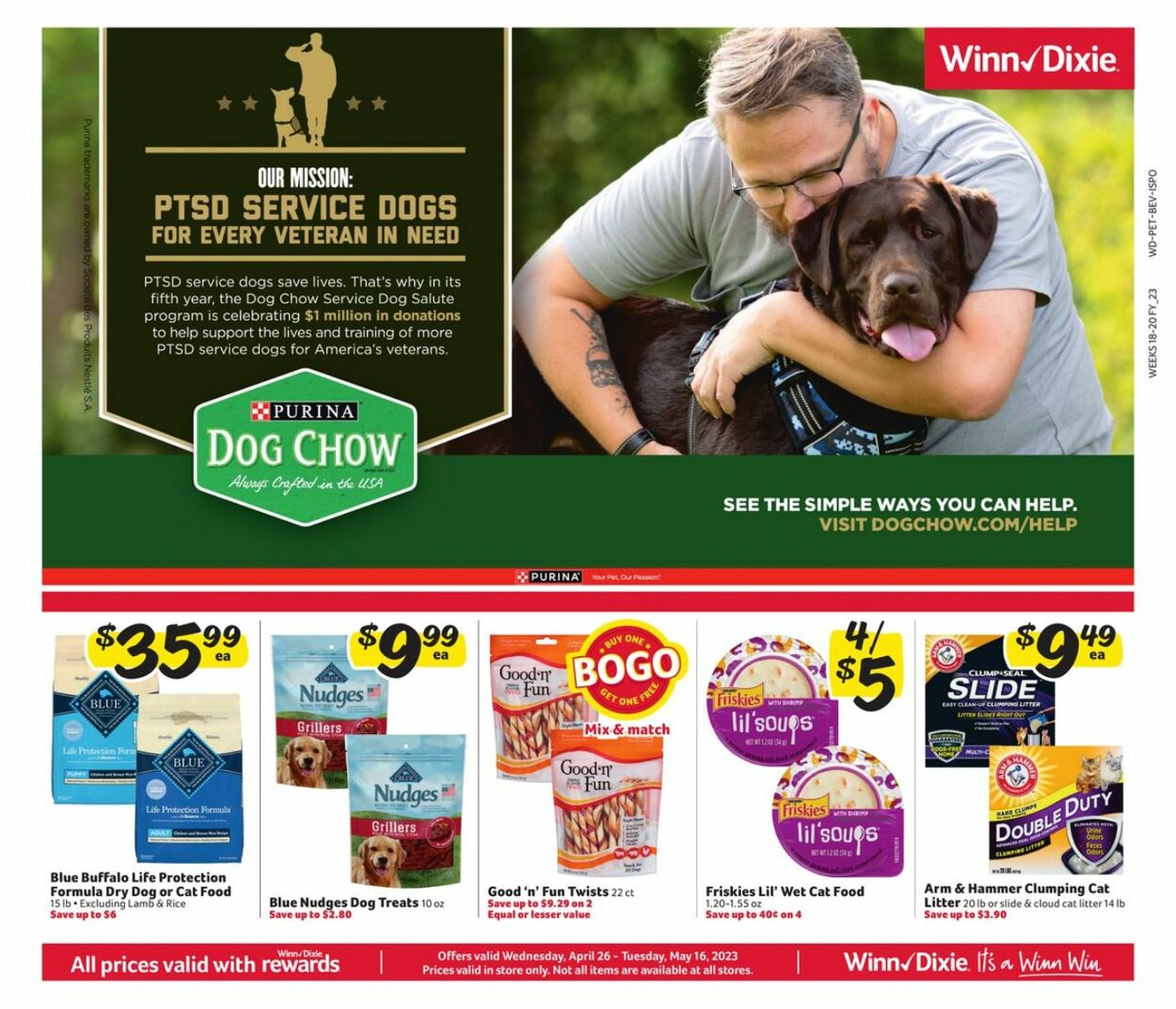 Winn Dixie Weekly Ad Circular - valid 04/26-05/16/2023