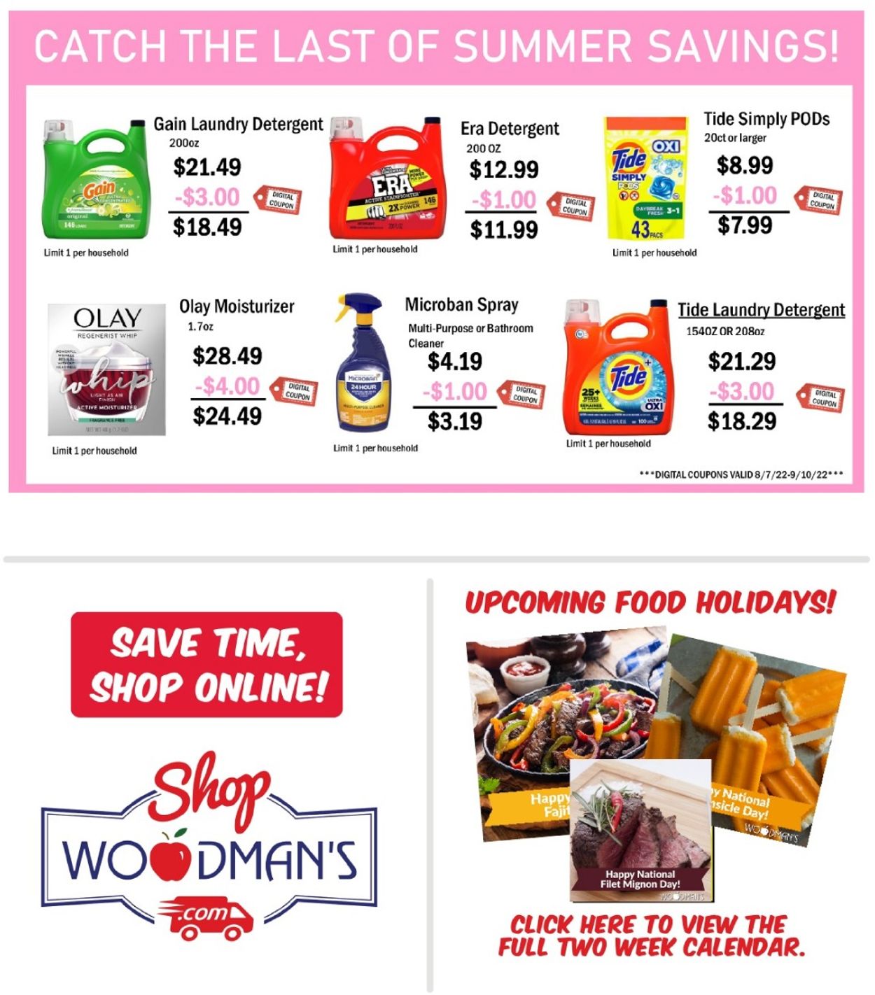 Woodman's Market Weekly Ad Circular - valid 08/18-08/24/2022 (Page 7)