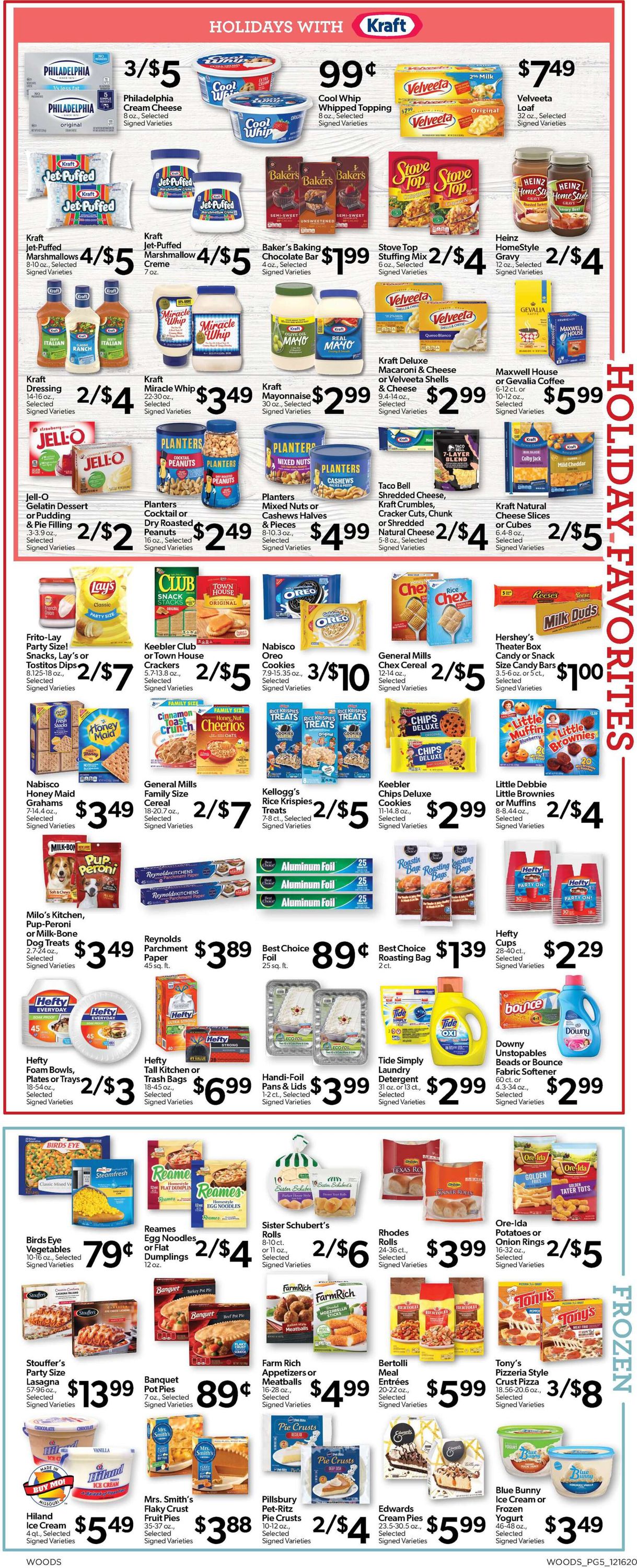Woods Supermarket Weekly Ad Circular - valid 12/16-12/24/2020 (Page 5)