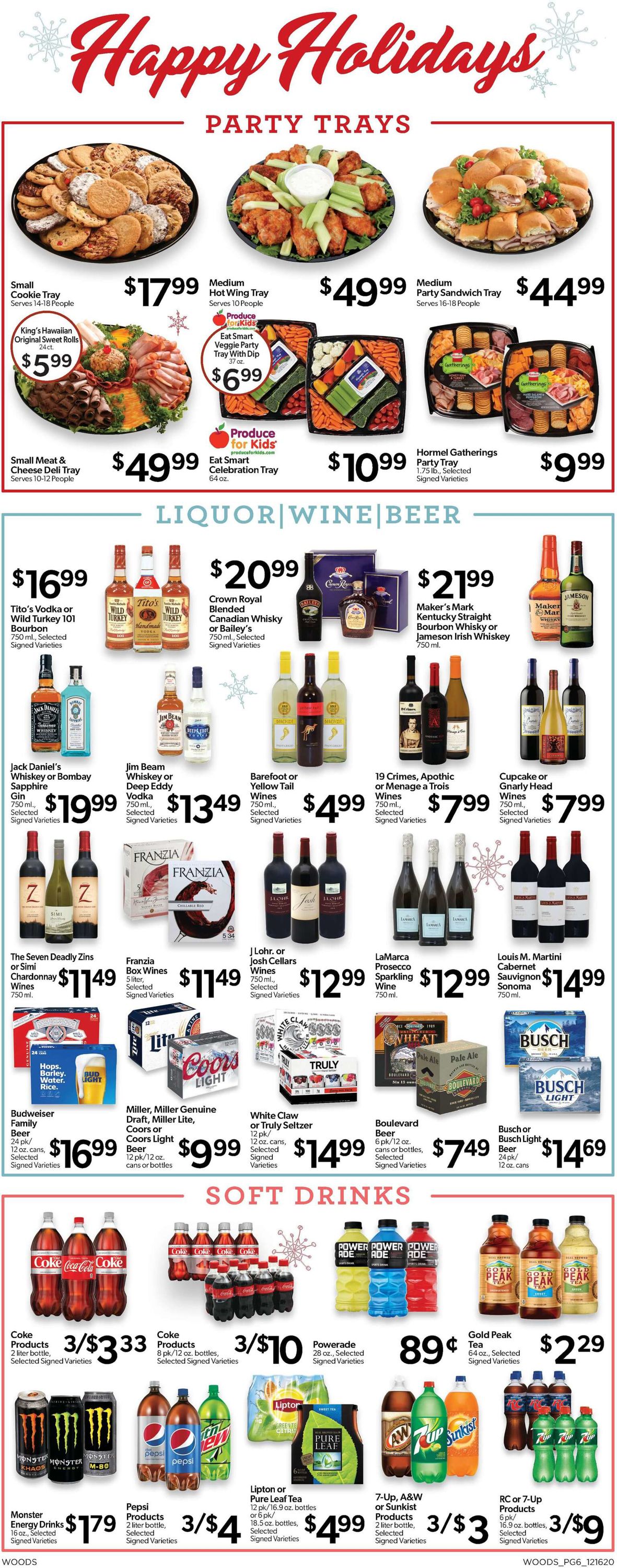Woods Supermarket Weekly Ad Circular - valid 12/16-12/24/2020 (Page 6)