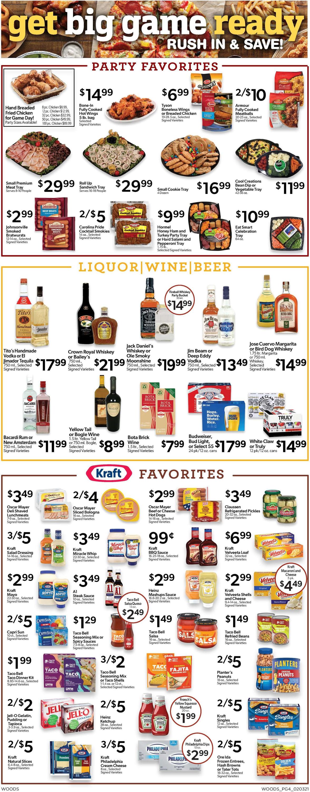 Woods Supermarket Weekly Ad Circular - valid 02/03-02/09/2021 (Page 4)