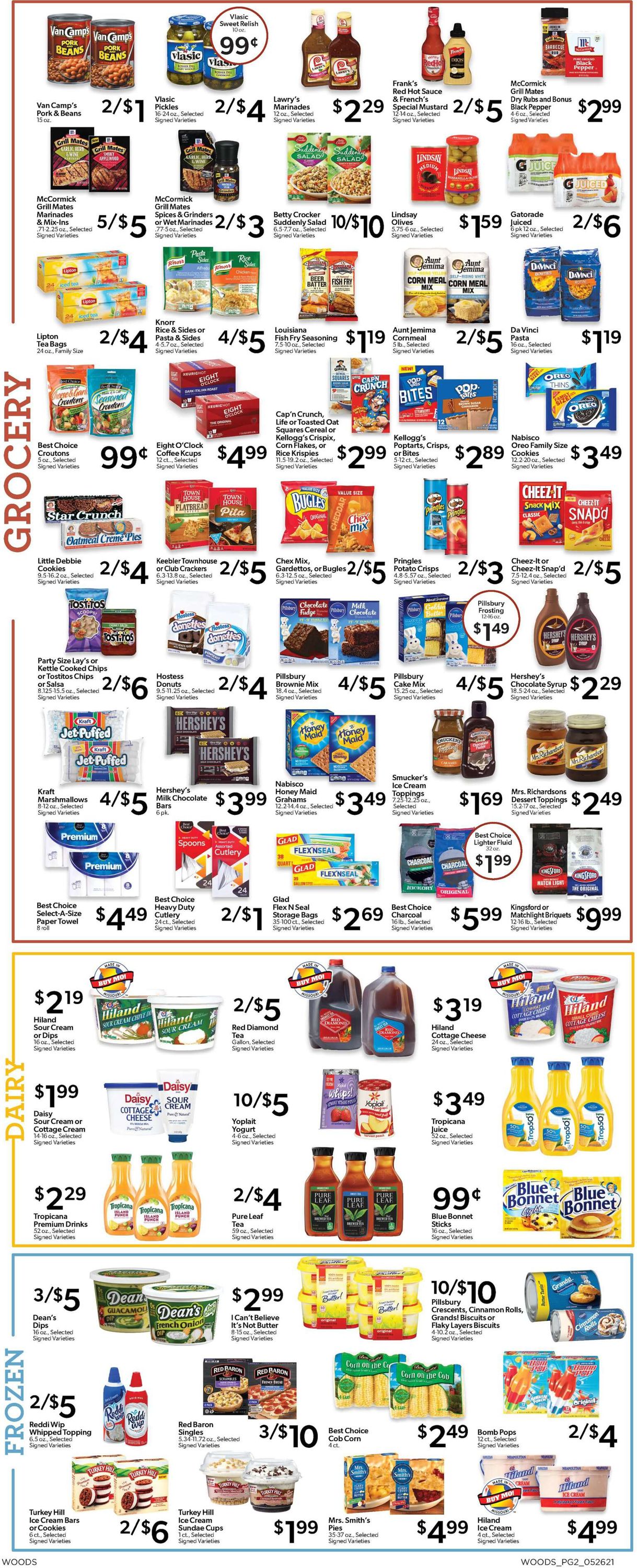 Woods Supermarket Weekly Ad Circular - valid 05/26-06/01/2021 (Page 2)