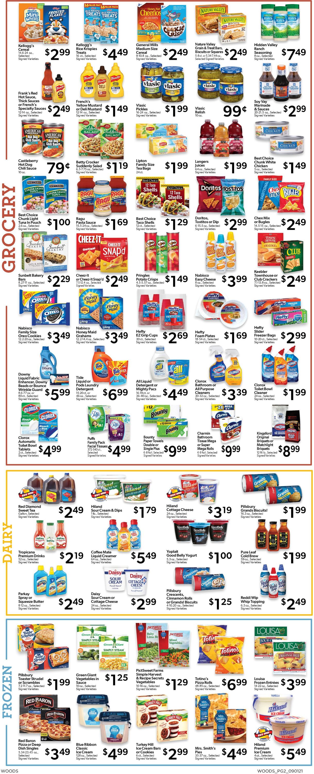 Woods Supermarket Weekly Ad Circular - valid 09/01-09/07/2021 (Page 2)