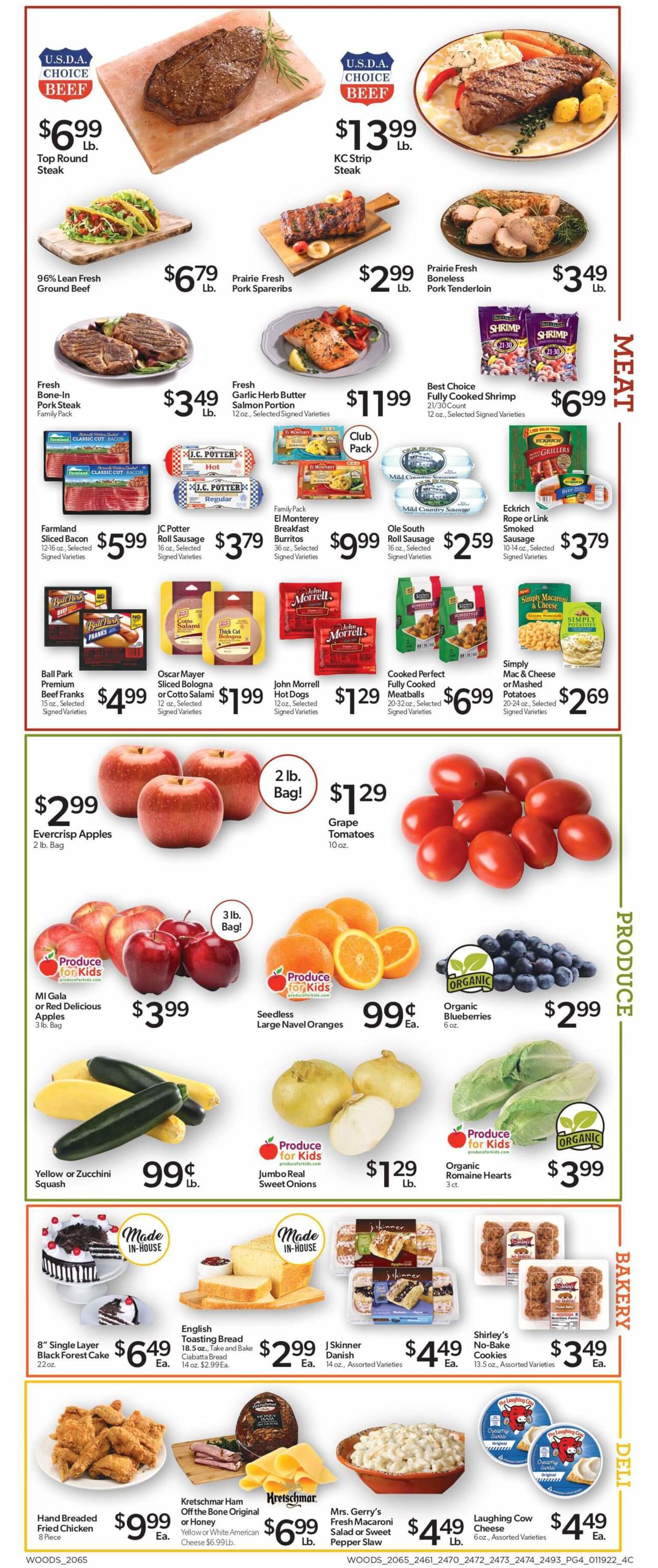 Woods Supermarket Weekly Ad Circular - valid 01/19-01/25/2022 (Page 4)