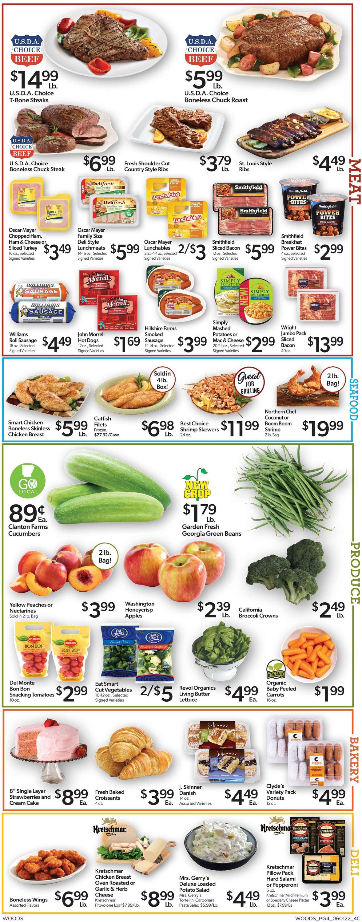 Woods Supermarket Weekly Ad Circular - valid 06/01-06/08/2022 (Page 4)