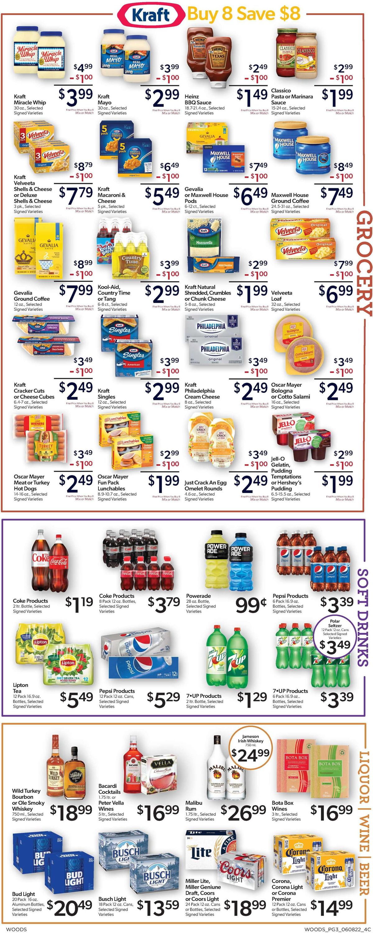 Woods Supermarket Weekly Ad Circular - valid 06/08-06/14/2022 (Page 3)