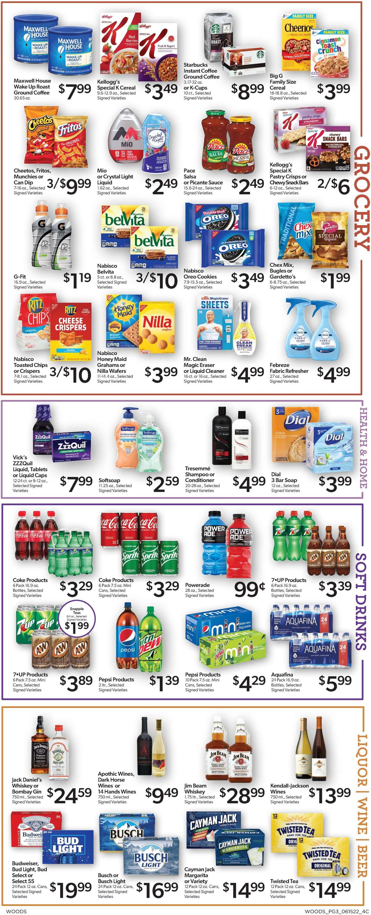 Woods Supermarket Weekly Ad Circular - valid 06/15-06/21/2022 (Page 3)