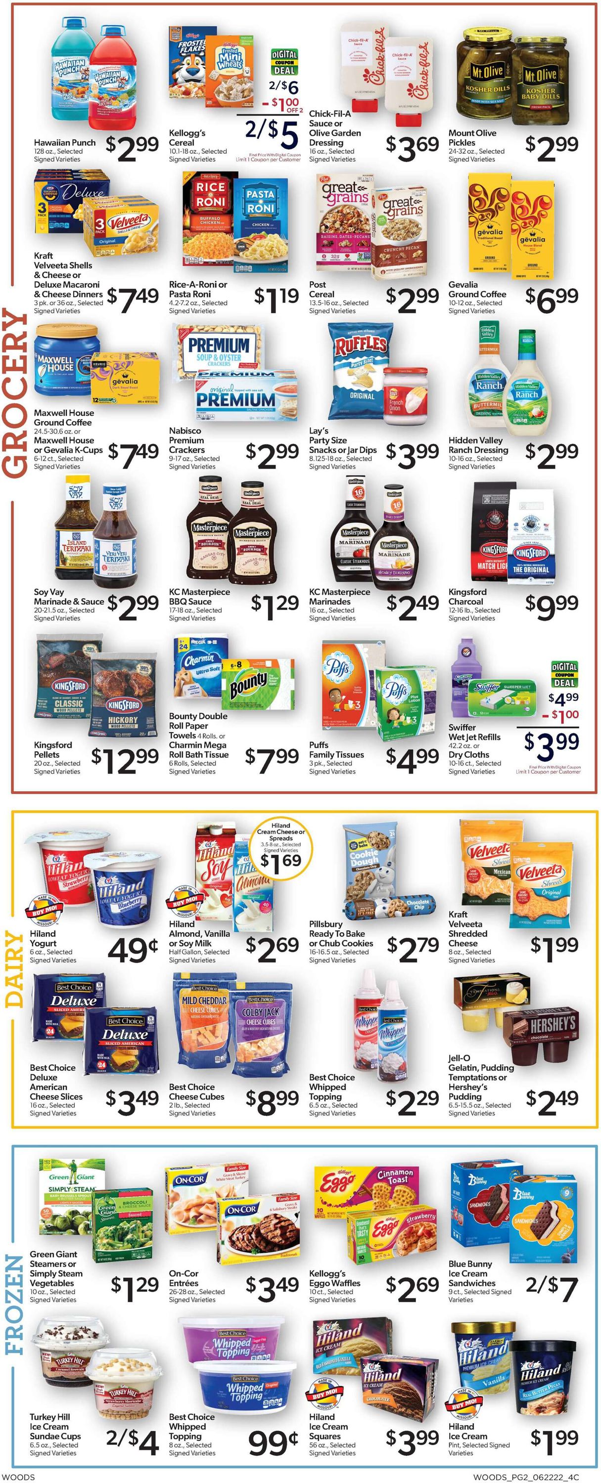 Woods Supermarket Weekly Ad Circular - valid 06/22-06/28/2022 (Page 2)