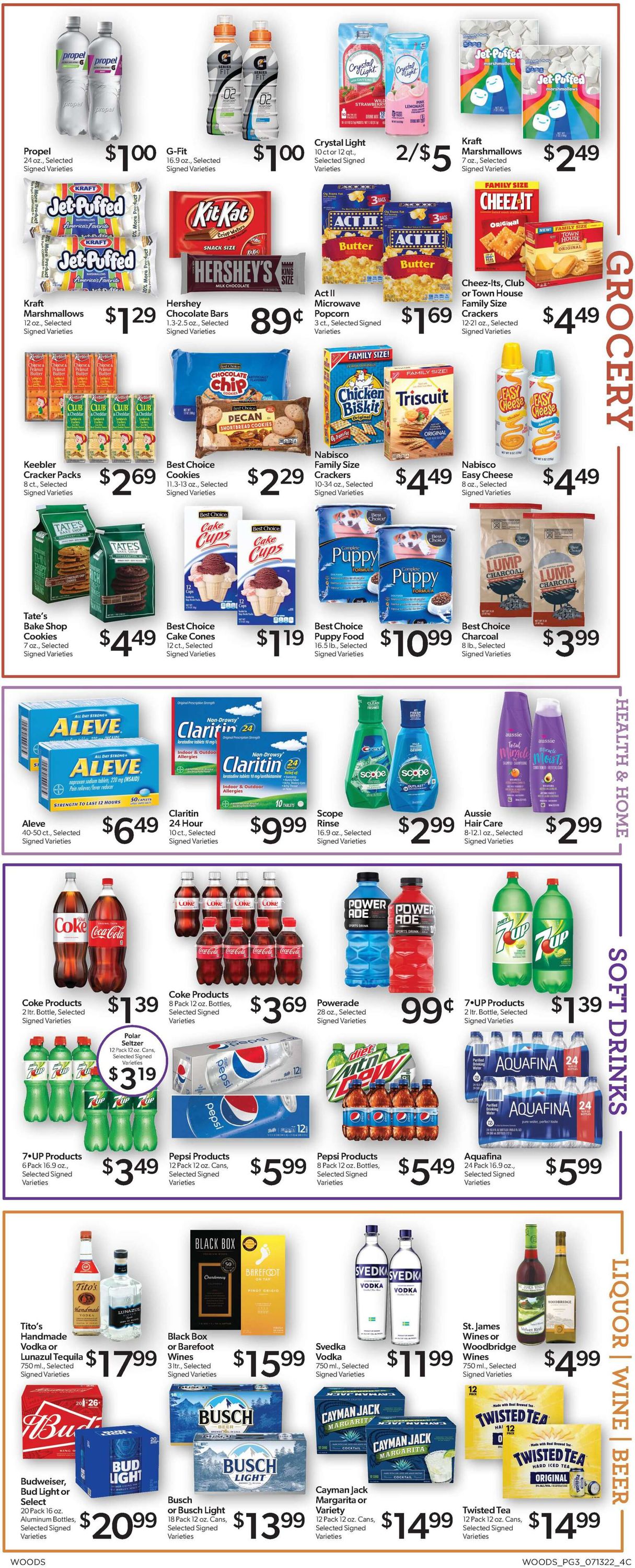 Woods Supermarket Weekly Ad Circular - valid 07/13-07/19/2022 (Page 3)