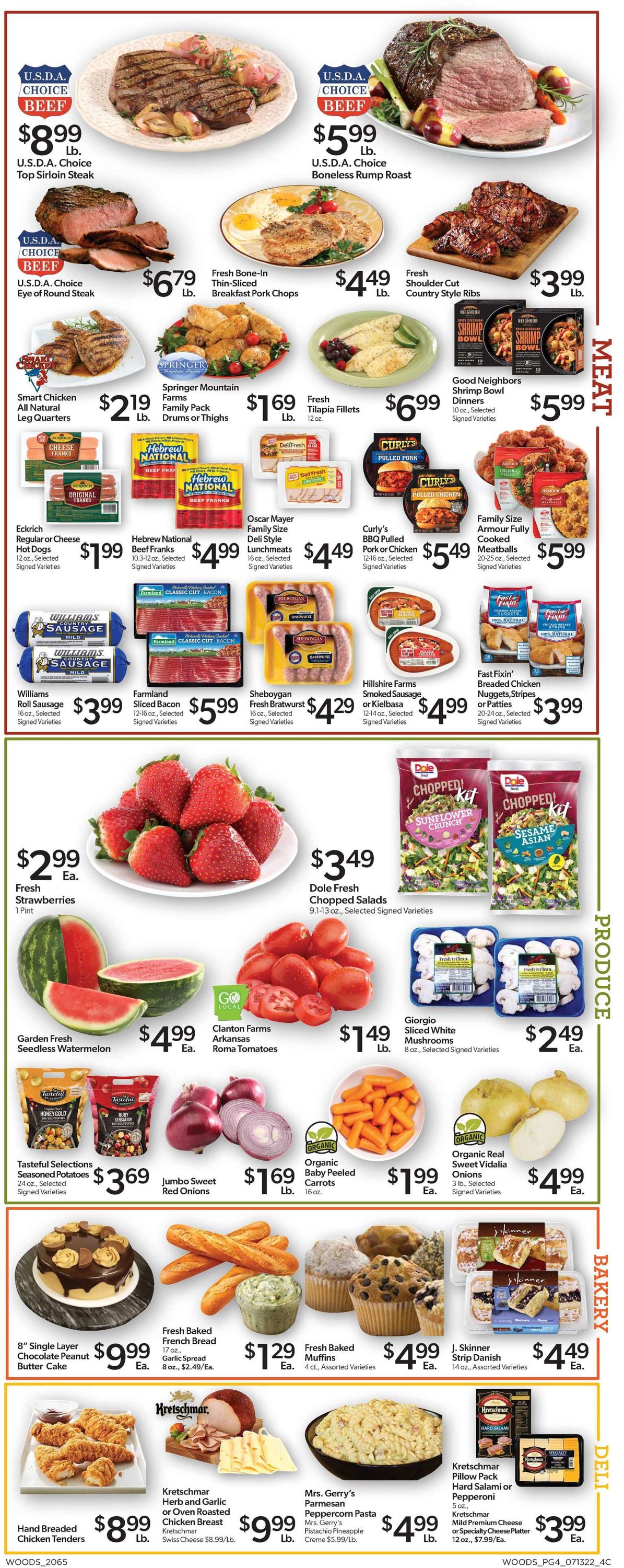 Woods Supermarket Weekly Ad Circular - valid 07/13-07/19/2022 (Page 4)