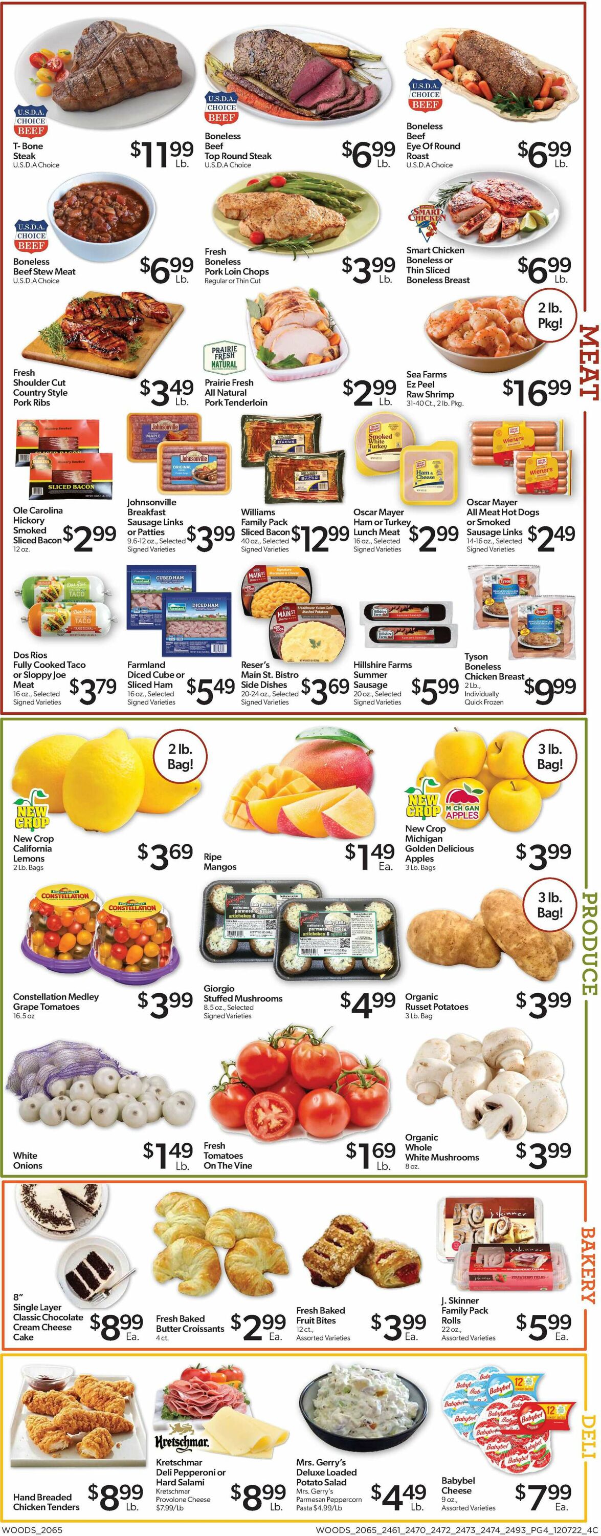 Woods Supermarket Weekly Ad Circular - valid 12/07-12/13/2022 (Page 4)