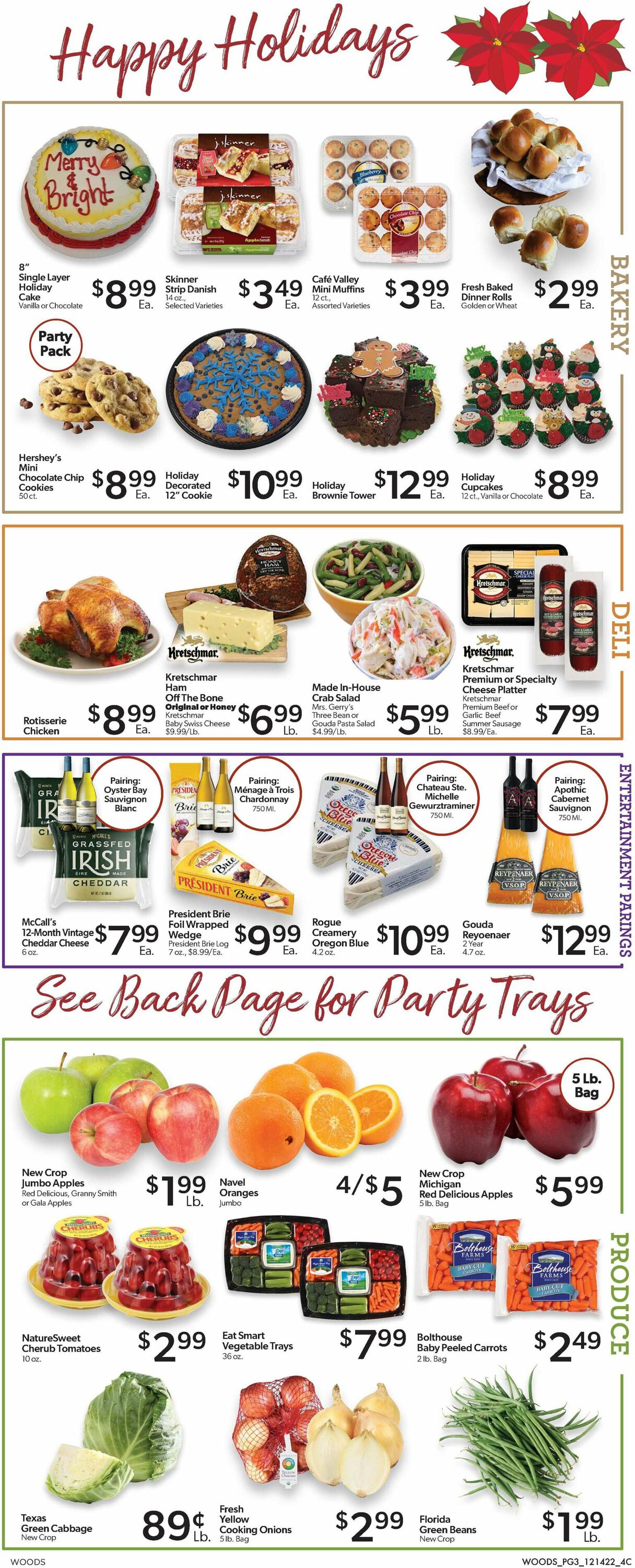 Woods Supermarket Weekly Ad Circular - valid 12/14-12/27/2022 (Page 3)