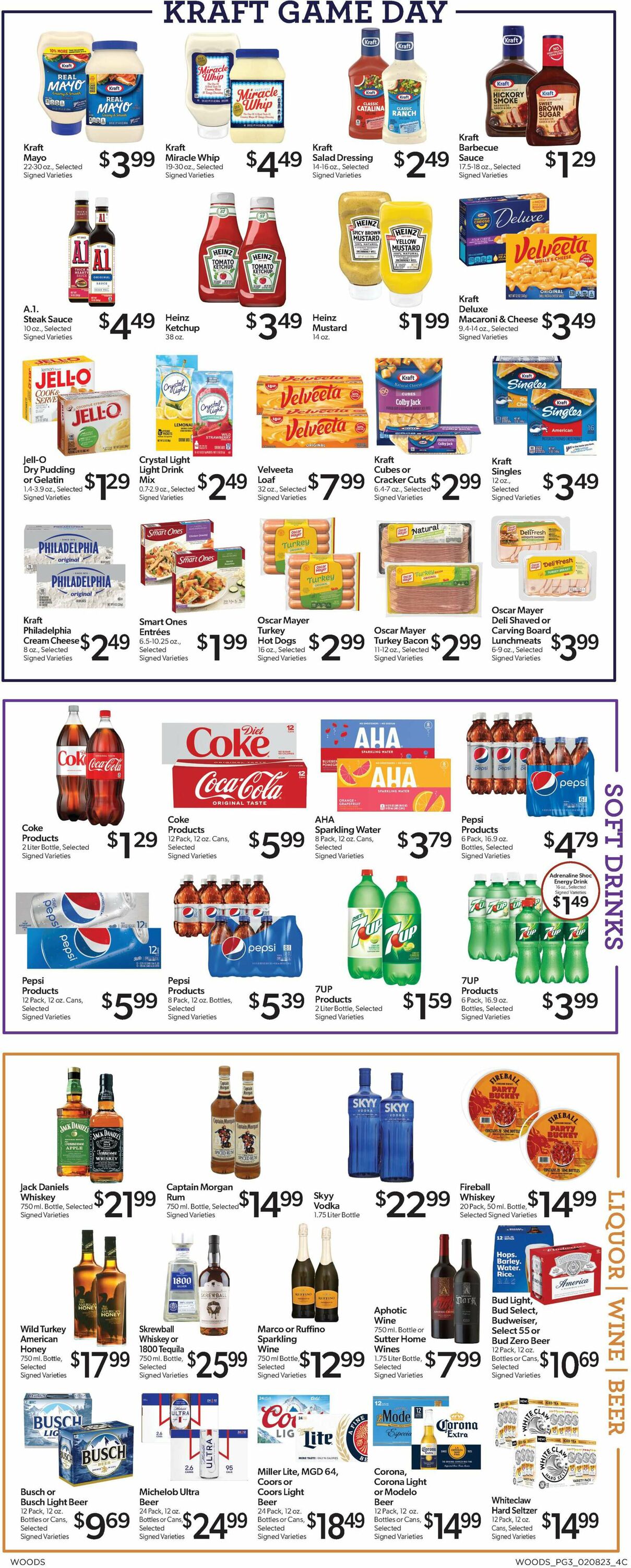 Woods Supermarket Weekly Ad Circular - valid 02/08-02/14/2023 (Page 3)