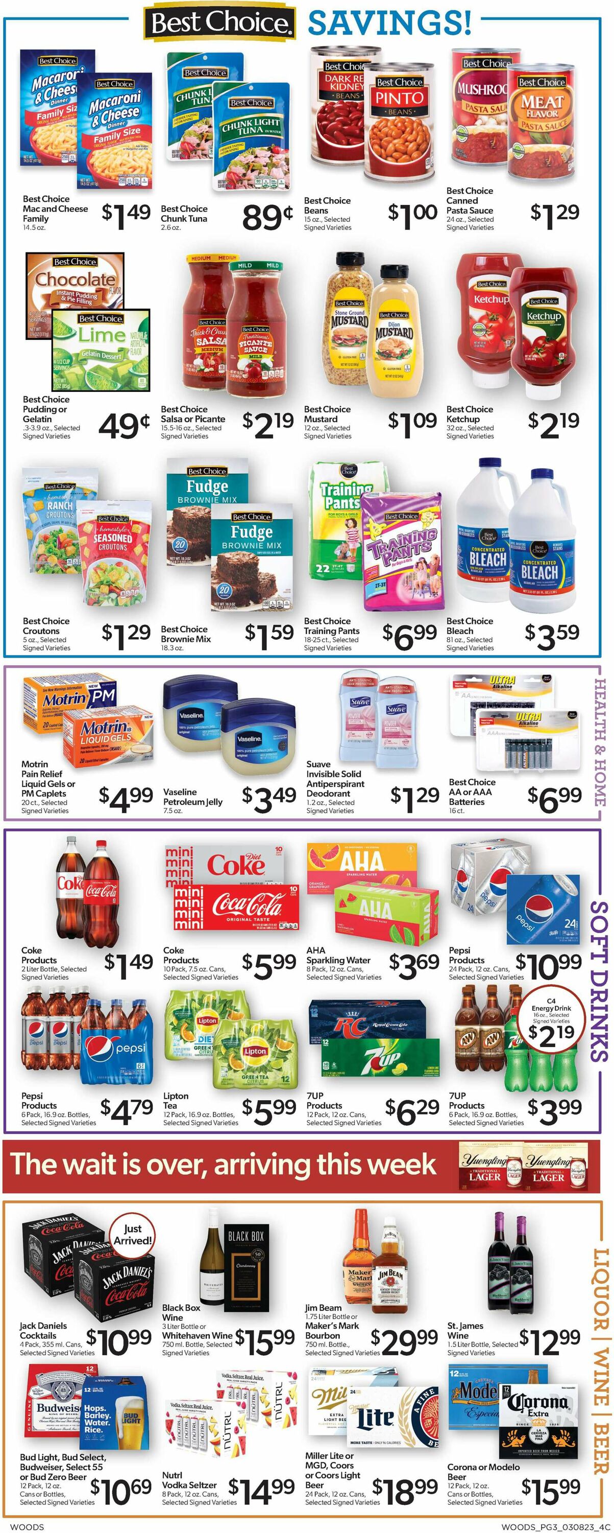 Woods Supermarket Weekly Ad Circular - valid 03/08-03/14/2023 (Page 3)