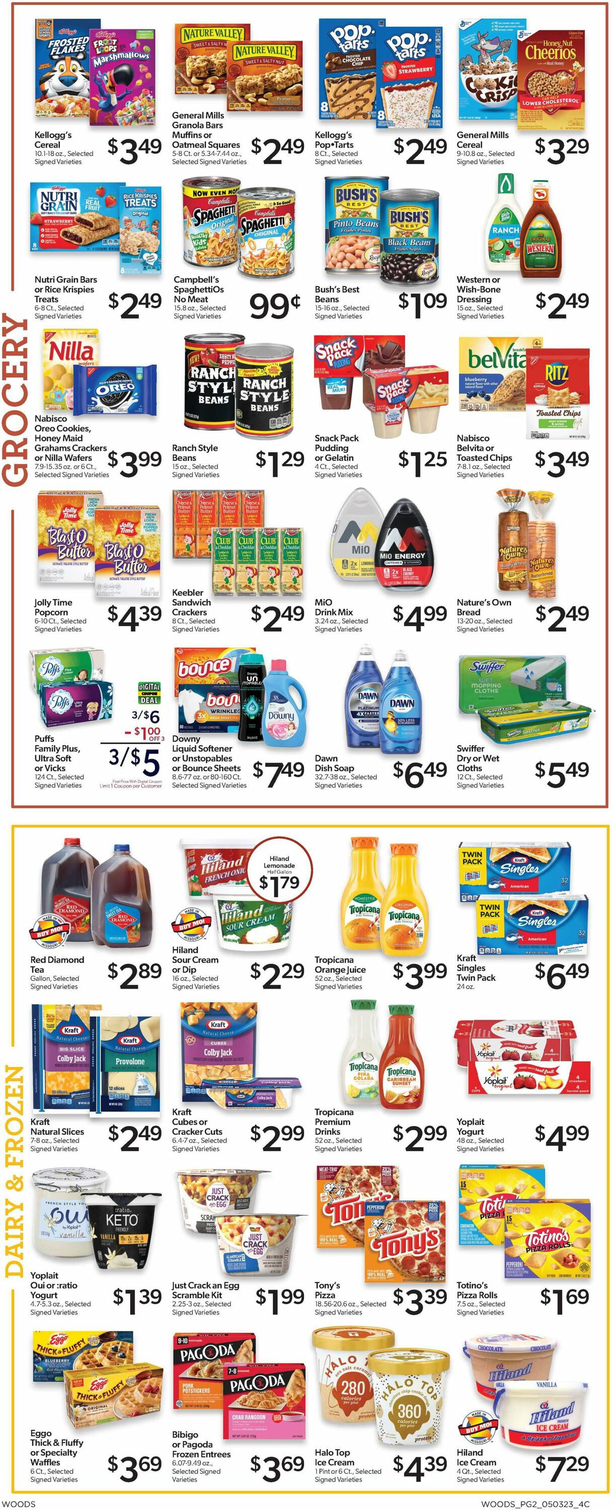 Woods Supermarket Weekly Ad Circular - valid 05/03-05/09/2023 (Page 2)