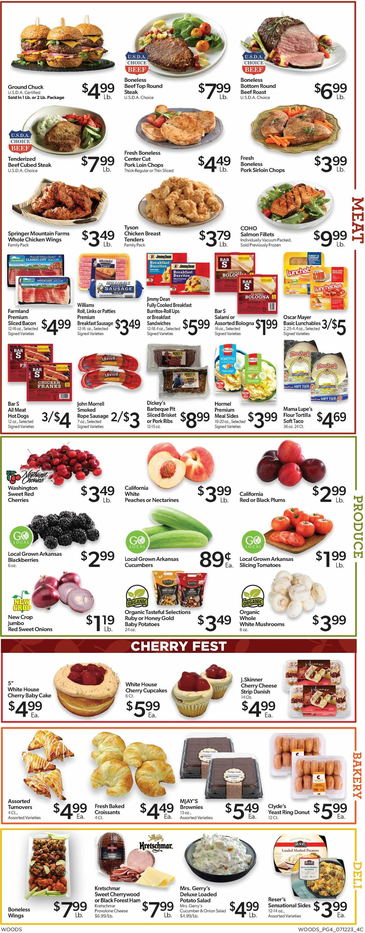 Woods Supermarket Weekly Ad Circular - valid 07/12-07/18/2023 (Page 4)