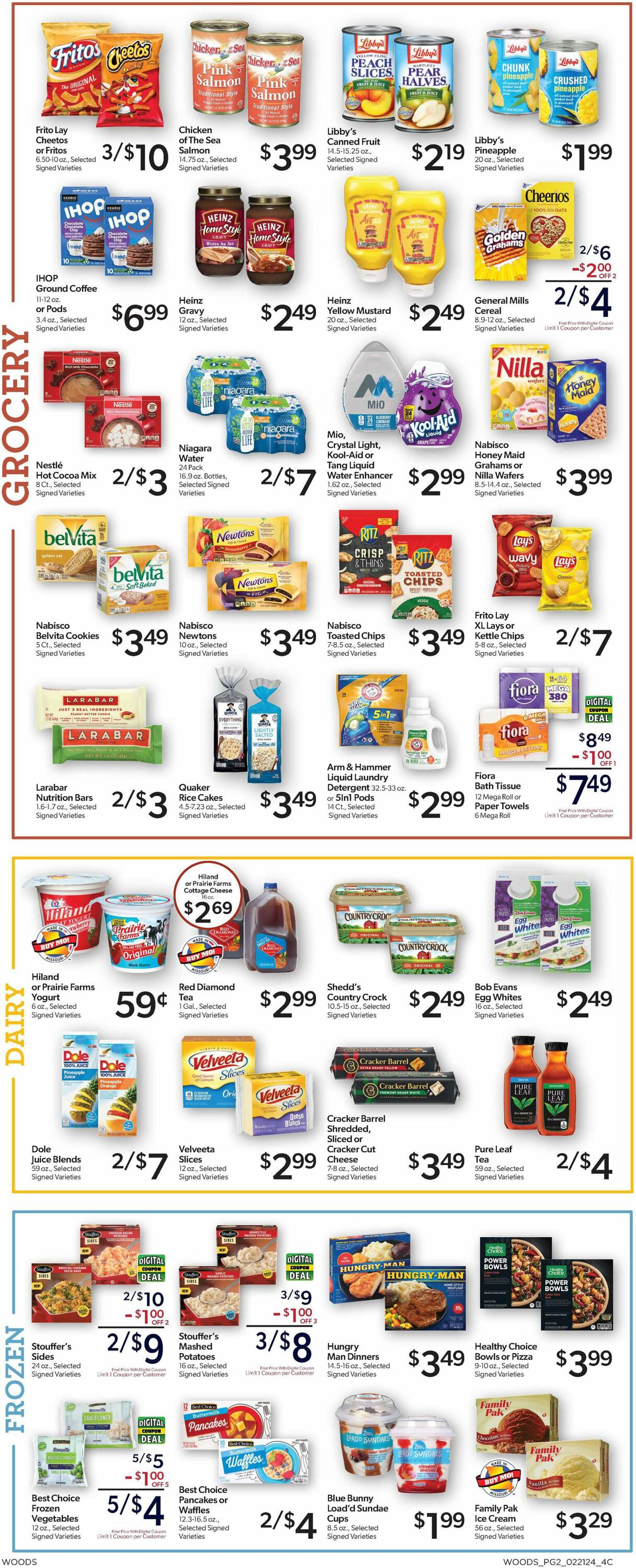 Woods Supermarket Weekly Ad Circular - valid 02/21-02/27/2024 (Page 2)