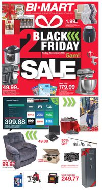 Bi-Mart - Black Friday Sale Ad 2019