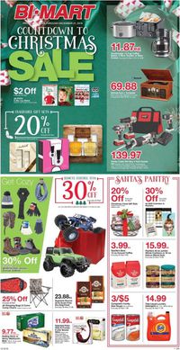 Bi-Mart - Christmas Sale Ad 2019