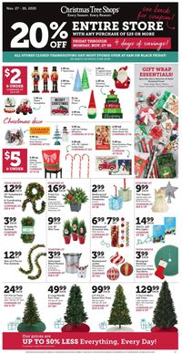 Christmas Tree Shops Black Friday 2020