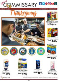 Commissary - Thanksgiving Ad 2019