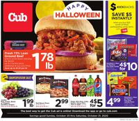 Cub Foods Halloween 2020