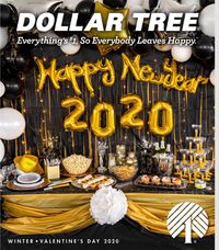Dollar Tree - New Year's Ad 2019/2020
