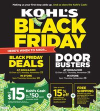 Kohl's - Black Friday Ad 2019