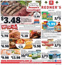 Redner’s Warehouse Market - Holiday Ad 2019