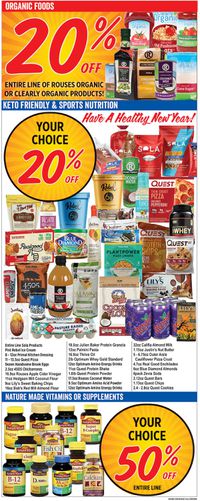 Rouses - New Year's Ad 2019/2020