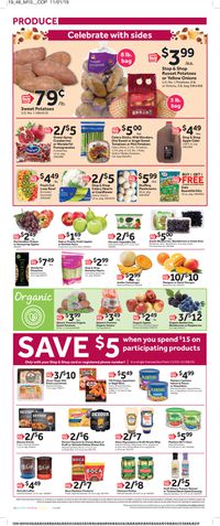 Stop and Shop - Thanksgiving Ad 2019