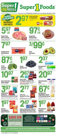 Super 1 Foods - HOLIDAY 2021