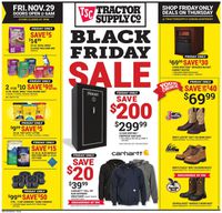 Tractor Supply - Black Friday Sale Ad 2019