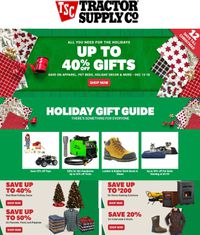 Tractor Supply Holiday Gift Guide 2020