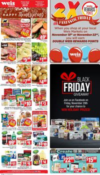 Weis - Black Friday Ad 2019