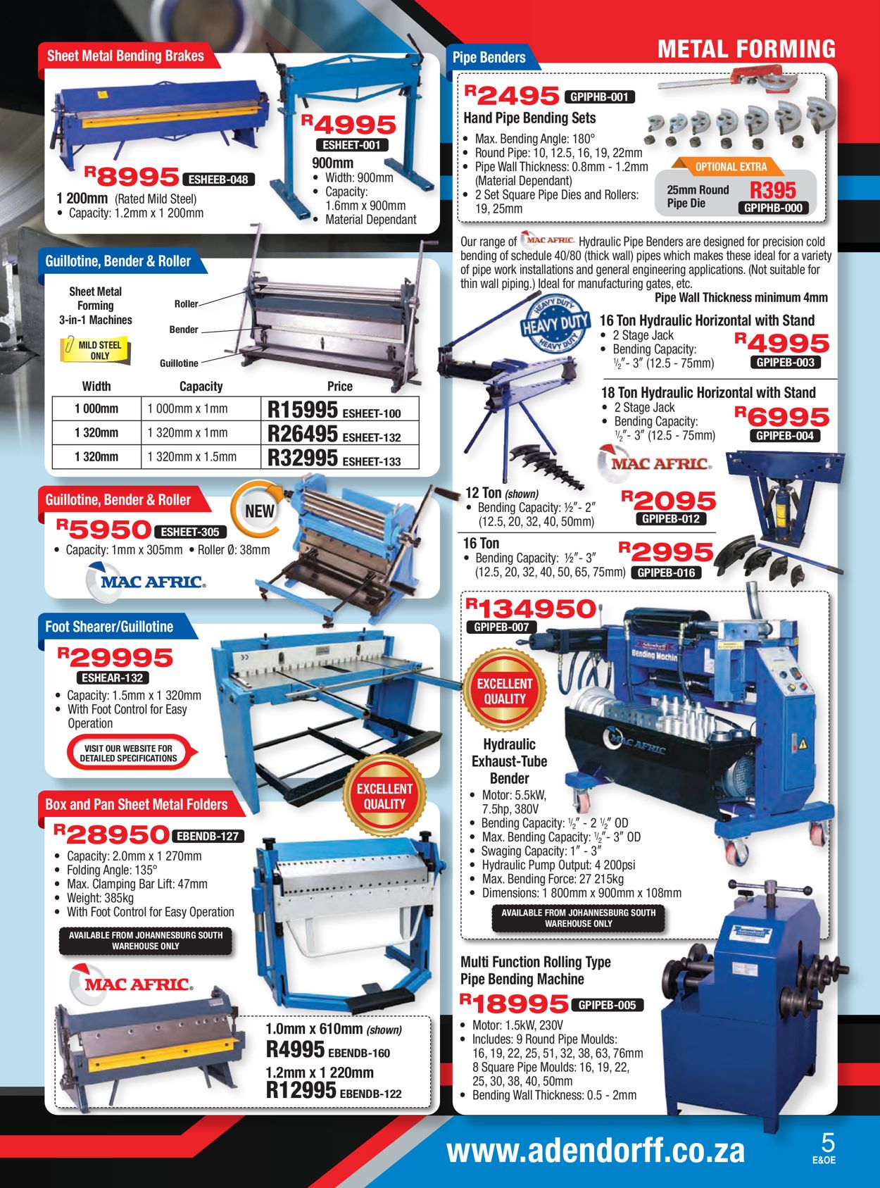 Adendorff Machinery Mart Catalogue - 2020/02/05-2020/03/31 (Page 5)