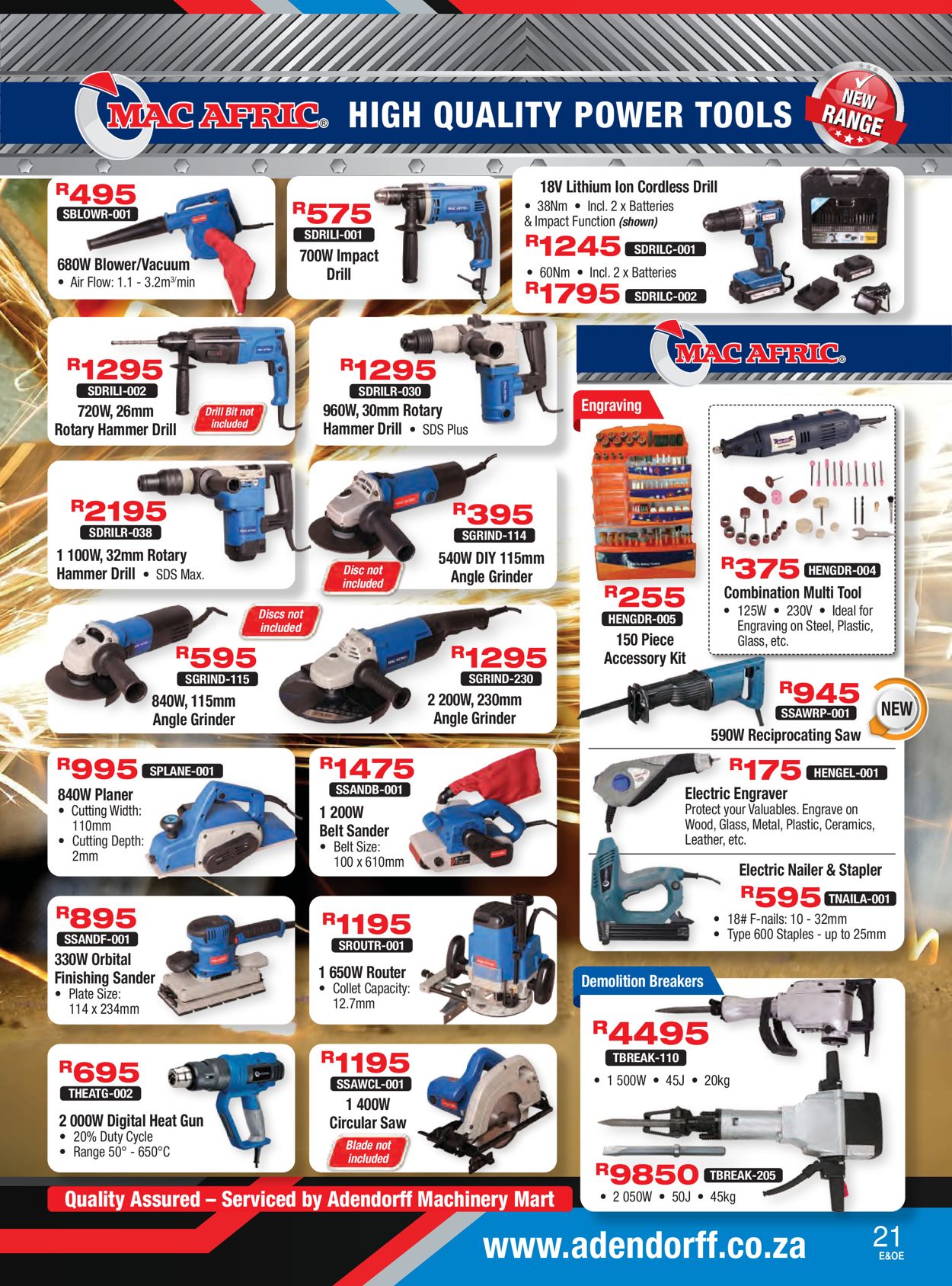 Adendorff Machinery Mart Catalogue - 2020/02/05-2020/03/31 (Page 21)