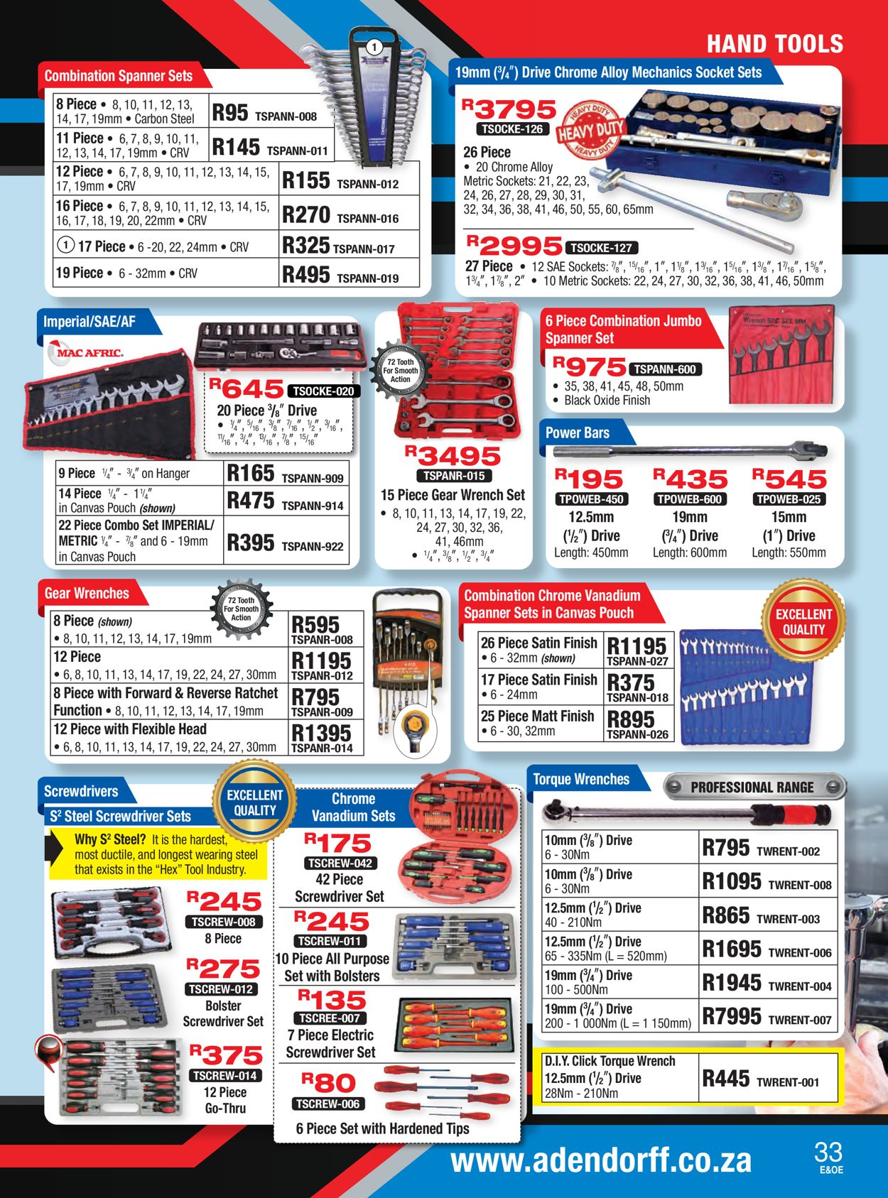 Adendorff Machinery Mart Catalogue - 2020/02/05-2020/03/31 (Page 33)