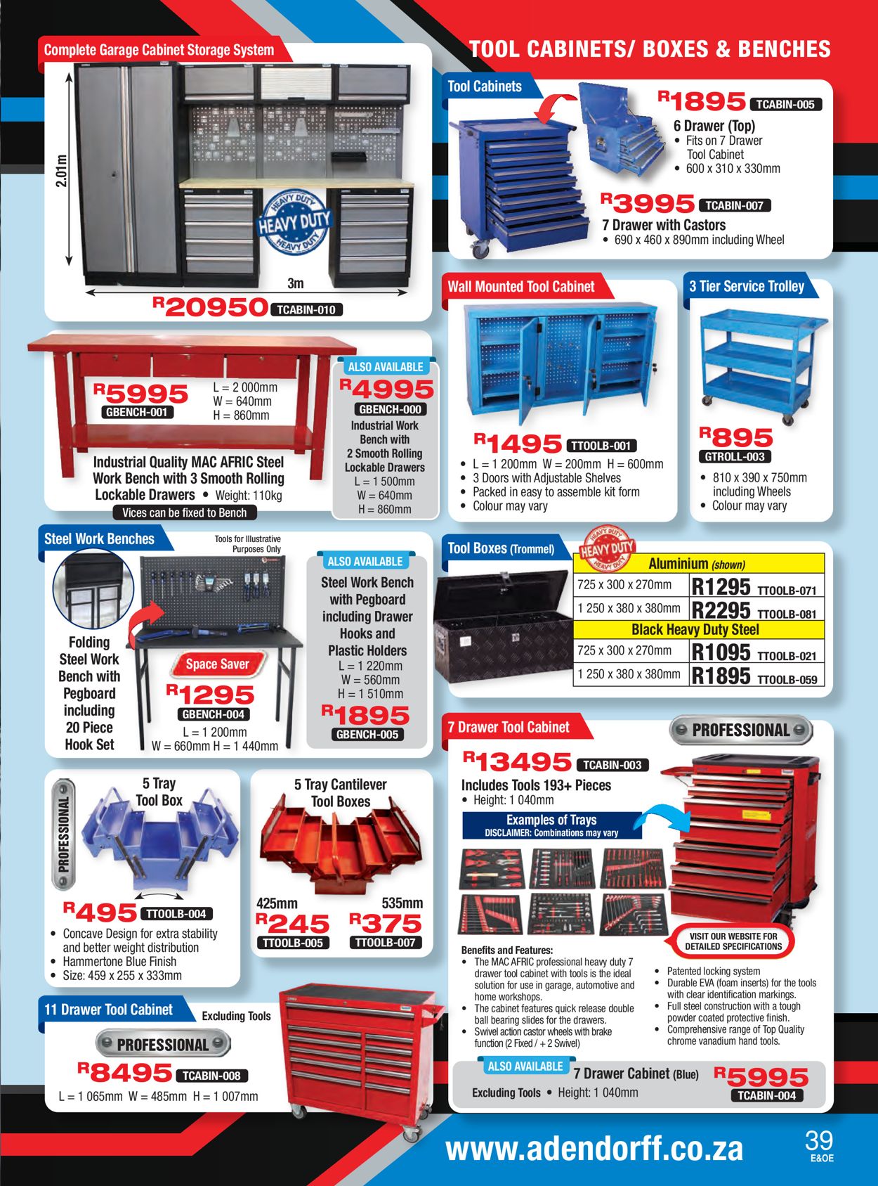 Adendorff Machinery Mart Catalogue - 2020/02/05-2020/03/31 (Page 39)