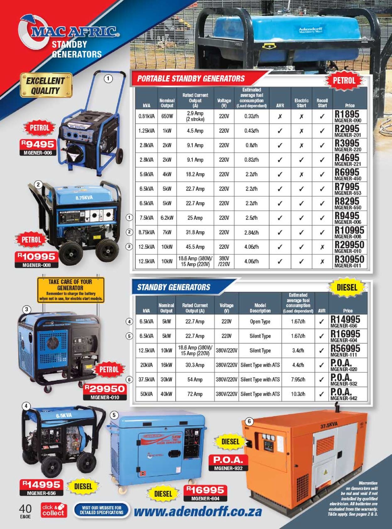 Adendorff Machinery Mart Catalogue - 2020/05/11-2020/05/16 (Page 40)